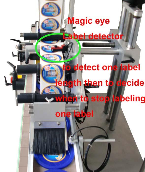 பாலி பேக் பிளாட் மேற்பரப்பு லேபிள் விண்ணப்பதாரர் தனிப்பயனாக்கப்பட்ட சுய பிசின் ஸ்டிக்கர் CE