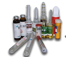 20-90 லேபிள் உயரத்திற்கு தானியங்கி திருத்தம் டேப் கிடைமட்ட குப்பியை லேபிளிங் இயந்திரம்