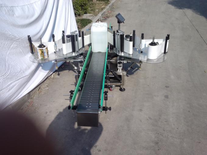 சிறிய பென்சிலின் பாட்டில் லேபிள் ஸ்டிக்கருக்கான தனிப்பயனாக்கப்பட்ட தானியங்கி குப்பியை லேபிளிங் இயந்திரம்