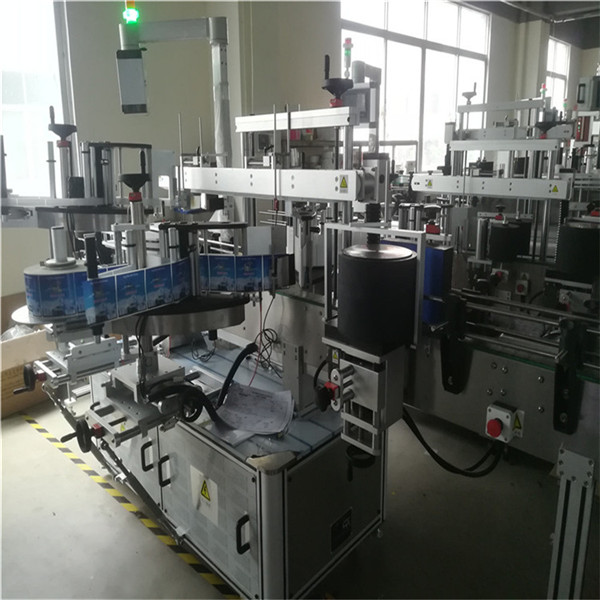 சுய பிசின் ஸ்டிக்கர் லேபிளிங் இயந்திரம் ஒரு பாட்டிலில் 3 லேபிள்கள்