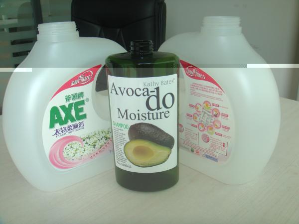 ஷாம்பு ஓவல் பாட்டில் WT-650GS இரட்டை பக்க ஸ்டிக்கர் லேபிளிங் இயந்திரம்