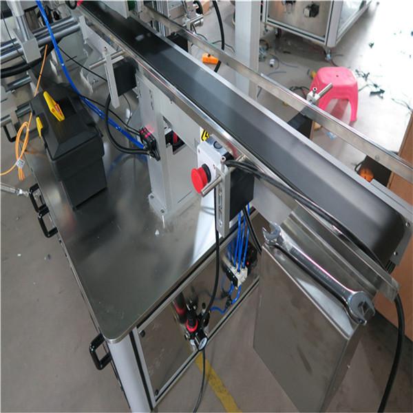 மூன்று பக்கங்கள் தானியங்கி சதுர பாட்டில் லேபிளிங் இயந்திரம் மின்சார இயக்க வகை