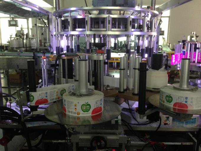 ரோட்டரி லேபிளர் முன் மற்றும் பின் / கழுத்து மற்றும் முன் வேகம் 15000 பி / எச் சிஇ சான்றிதழ்