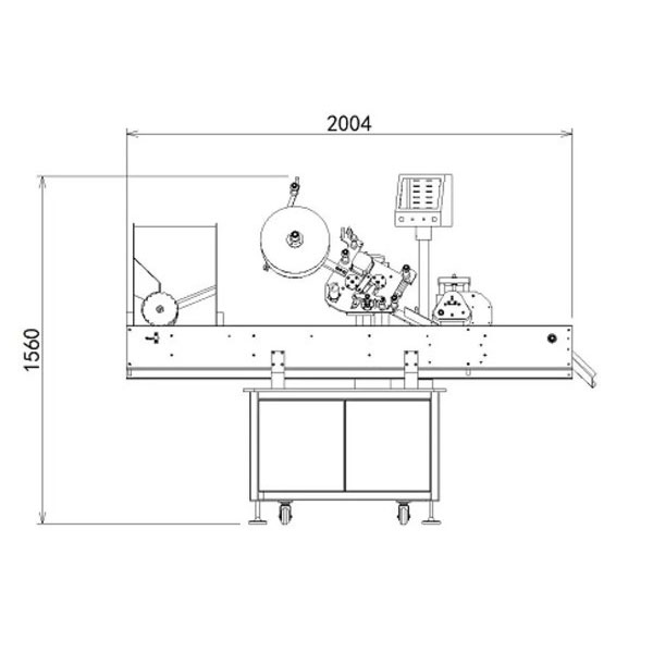 சிறிய பாட்டில் அதிவேக முழு தானியங்கி குப்பியை லேபிளிங் இயந்திரம்
