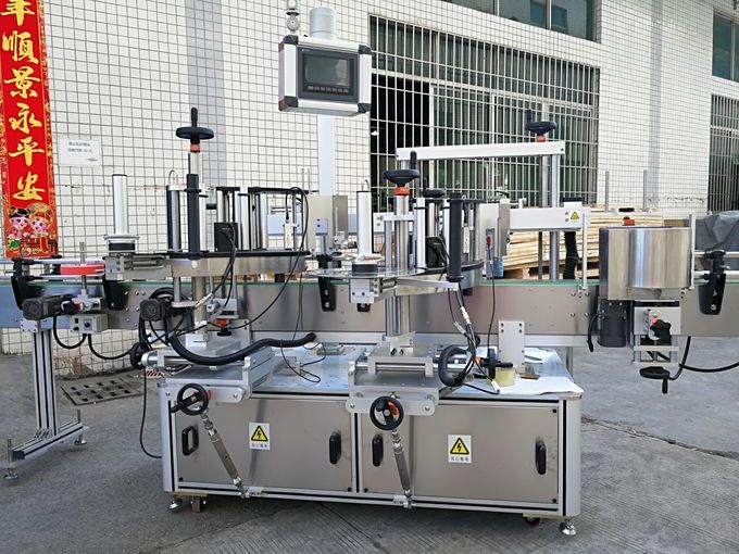 டச் ஸ்கிரீன் முழு தானியங்கி கொண்ட இரு பக்க முன் மற்றும் பின் சுய பிசின் லேபிளிங் இயந்திரம்